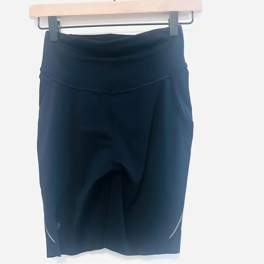 LULULEMON black Base Pace HR Short 8
